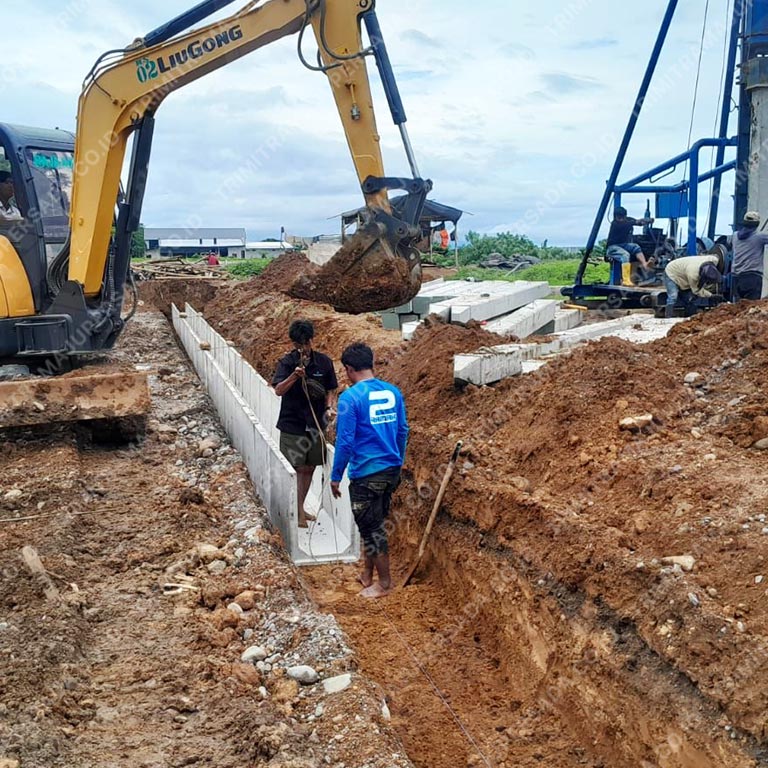 Project Pemasangan Saluran Drainase Uditch - Kec. Biringkanaya, Kota Makassar