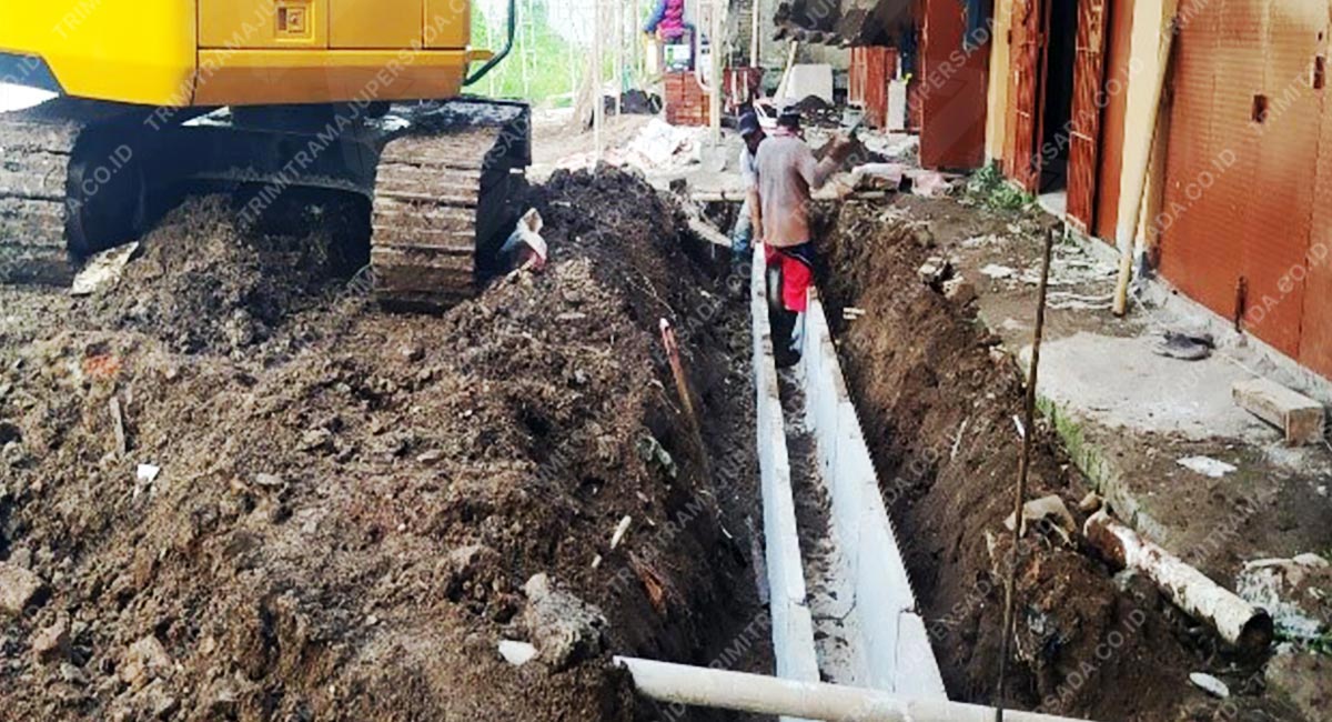 Project Saluran Drainase Uditch & Cover Uditch - Graha Biz Point Jl. Buru
