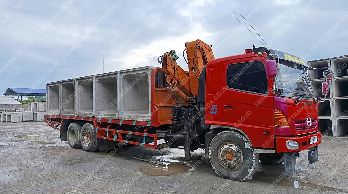 pengiriman box culvert beton precast