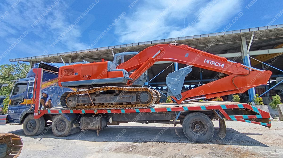 mobilisasi rental excavator