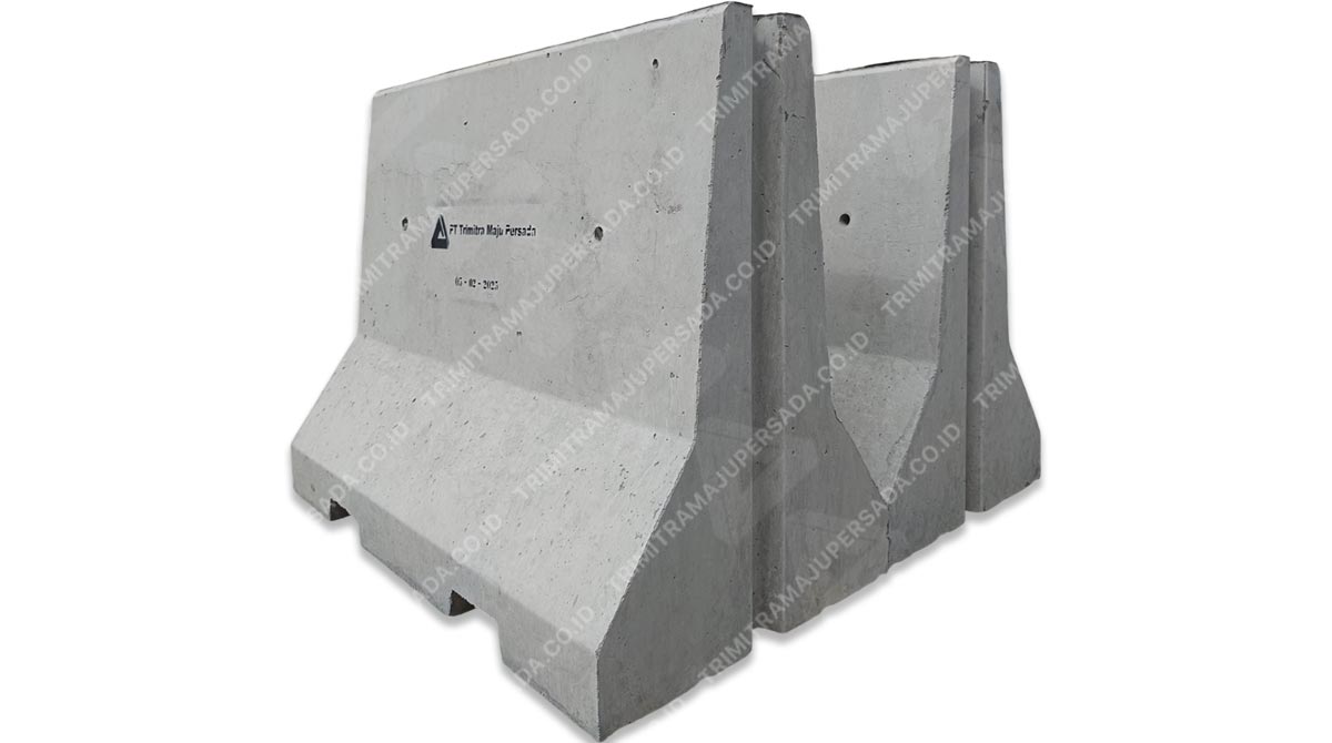 harga road barrier beton palopo