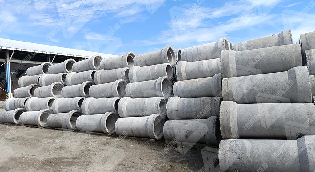 ready stock pipa beton bertulang
